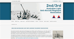 Desktop Screenshot of antiaircraft.org.au