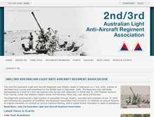 Tablet Screenshot of antiaircraft.org.au